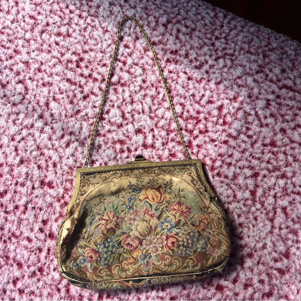 Vintage Small Floral Bag